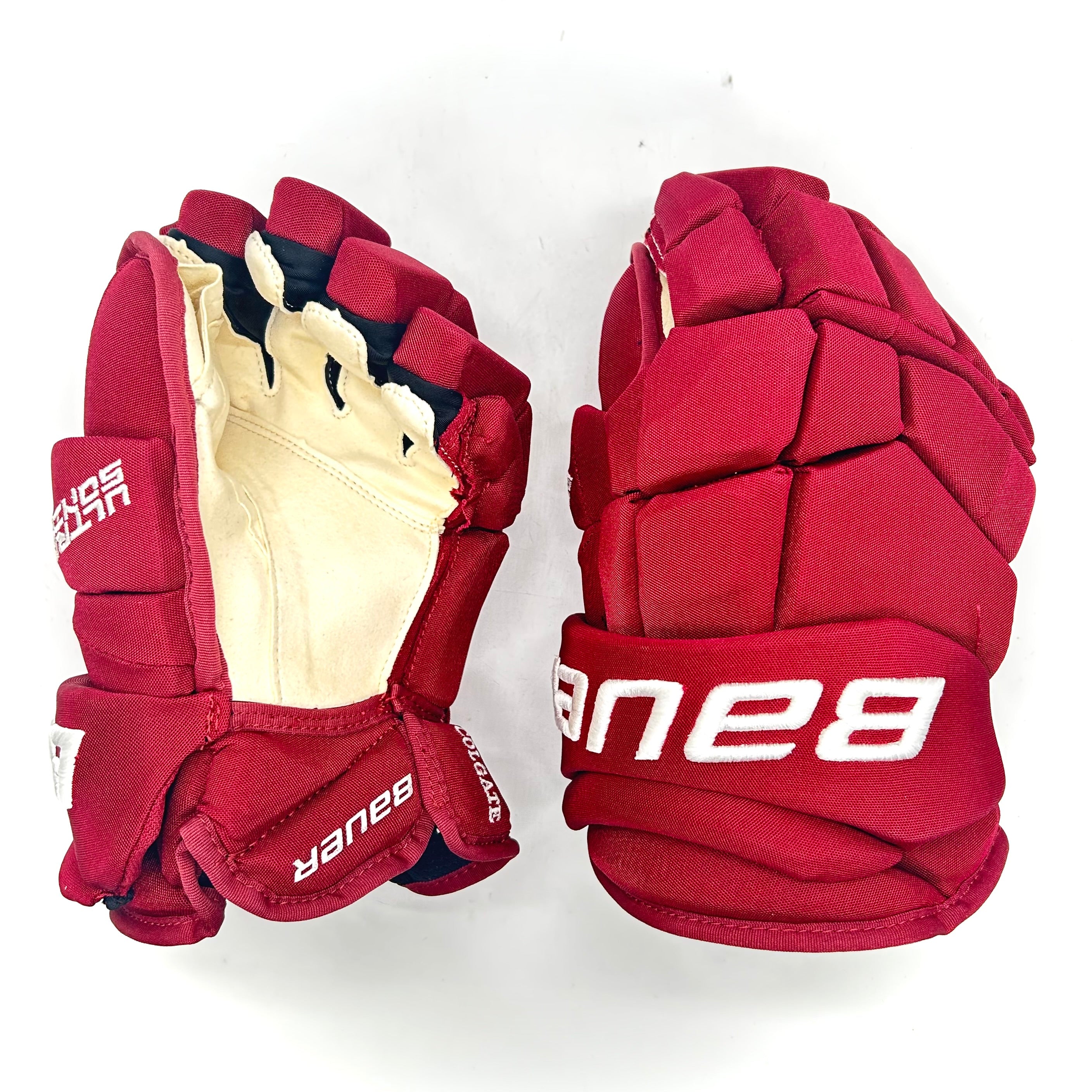 Gants de hockey Bauer Supreme Ultrasonic Pro Stock (marron)